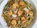 Mie Basah Goreng Udang Ayam