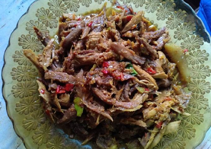 Resep buat Gongso ayam  lezat