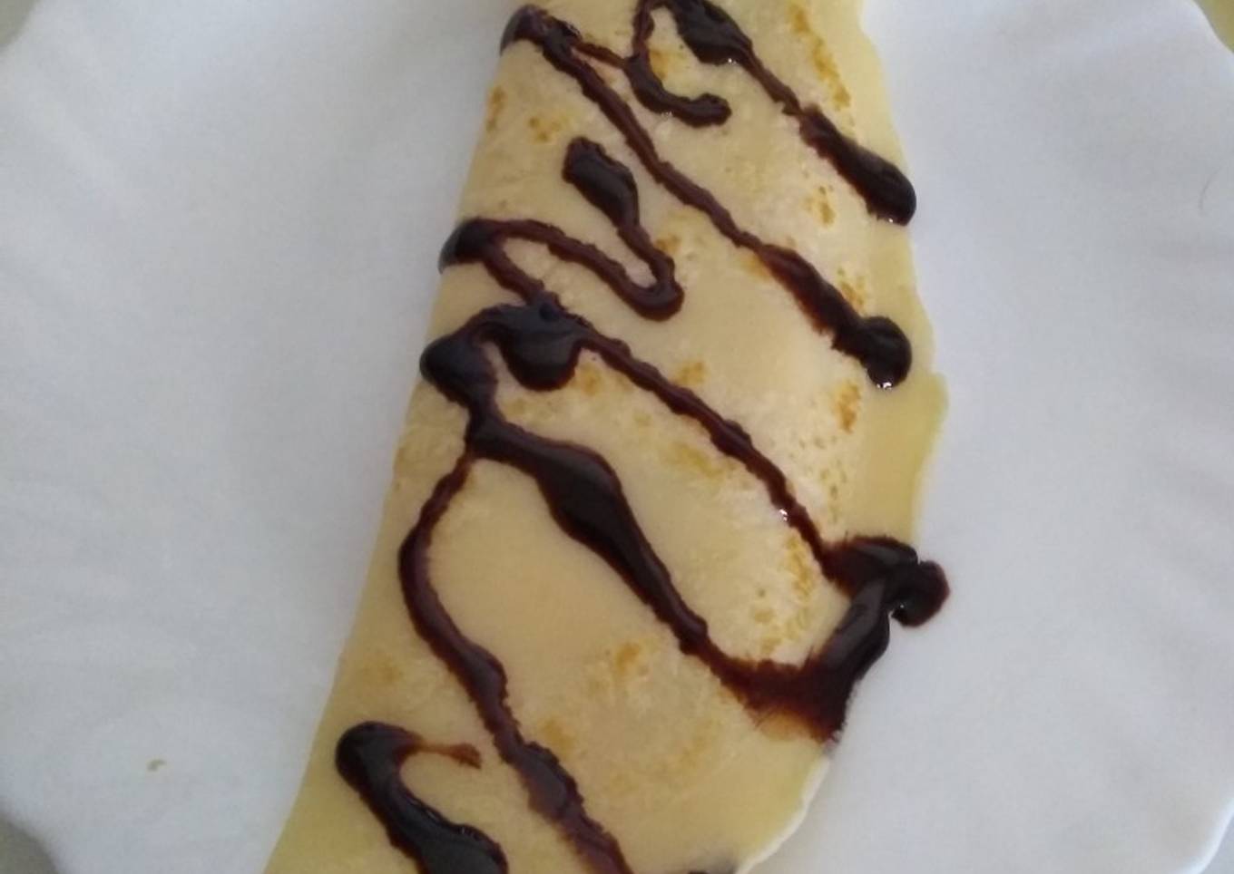 Crepes con nata