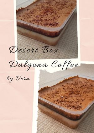 Foto resep Desert Box Dalgona Coffee