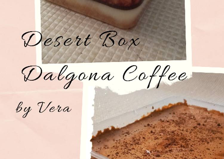 Cara Memasak Desert Box Dalgona Coffee Anti Gagal!