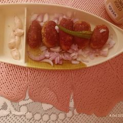 A picture of Chital fish croquette.