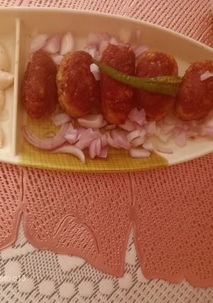 A picture of Chital fish croquette.