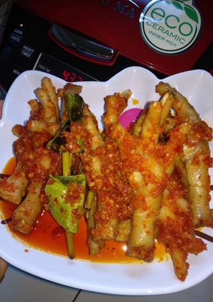 Foto resep Ceker Ayam Pedas