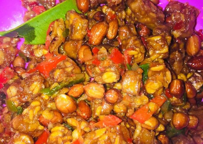 Sambal goreng tempe kering