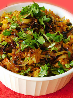 A picture of Tomato biriyani.