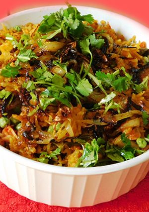 A picture of Tomato biriyani.