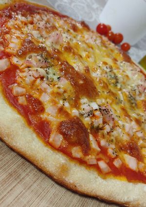 Foto principal de Pizza jamón York y queso