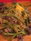 Gulai siput kacang panjang