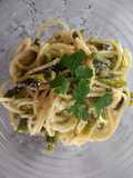 Spaghetti con espárragos
