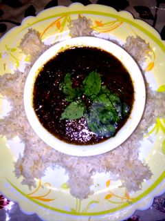 عکسی از دستور قرمه سبزی مامان پز