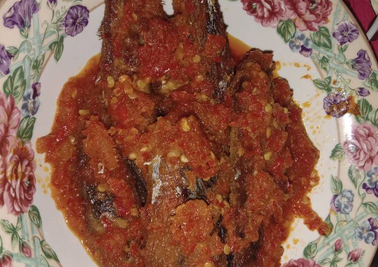 Balado ikan tongkol