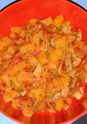 Foto resep Balado Kentang vs Teri