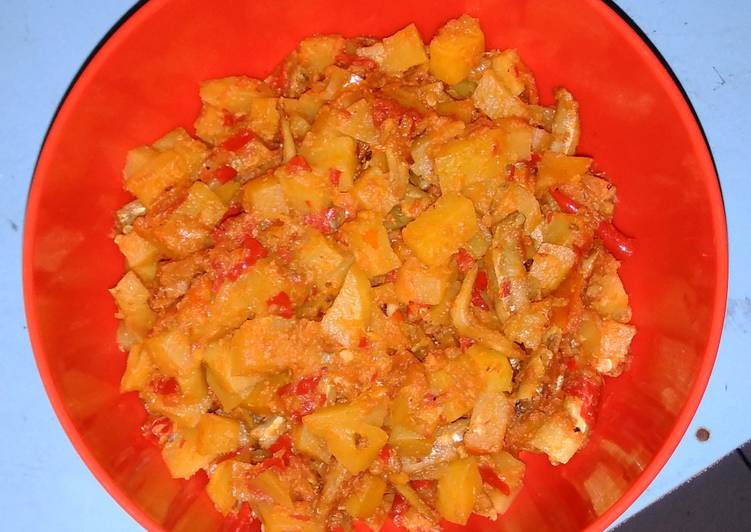 Cara Membuat Balado Kentang vs Teri yang Renyah