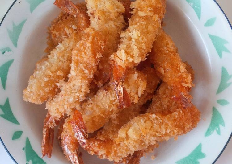 Udang tempura mudah dan simple
