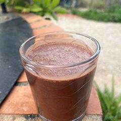 A picture of Banana and Chocolate Smoothie.