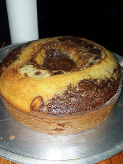 Una foto de Torta matera marmolada