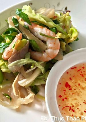 Hình của món Gỏi Bông So Đũa.
