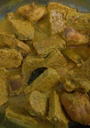 Foto resep Ayam dan tempe ungkep