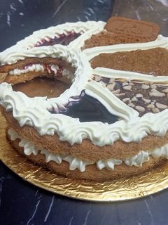 صورة لوصفة تورتة الكنافة