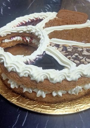 صورة لوصفة تورتة الكنافة