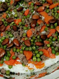 صورة لوصفة رز بالبازلاء والجزر 😋😋