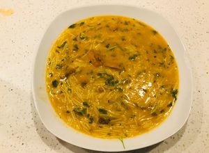 Una foto de Sopa de erizos