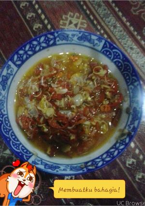 Foto resep sambal mantah 