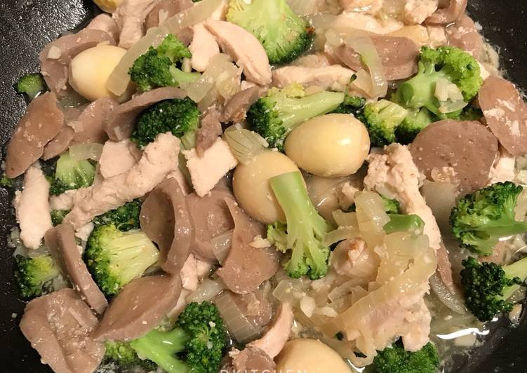Tumis Ayam brokoli