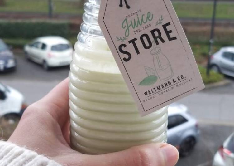 Créer des étapes Lassi salé à l&#39;avocat et aux pistaches🥑🥤😋 spécial