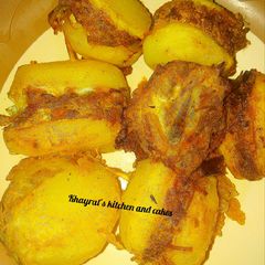 Stuffed potatoes A picture of Stuffed potatoes.
