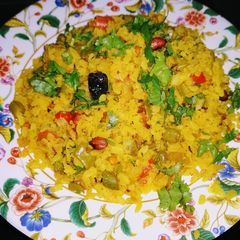 A picture of Masala Poha.