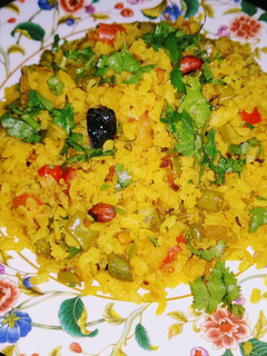 A picture of Masala Poha.