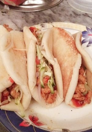 A picture of Shawarma.