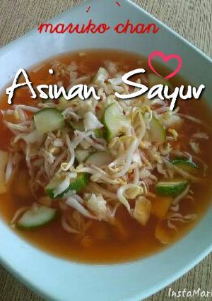 Foto resep Asinan Sayur