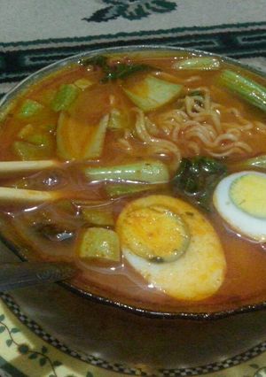 Foto resep Mie kuah sedap