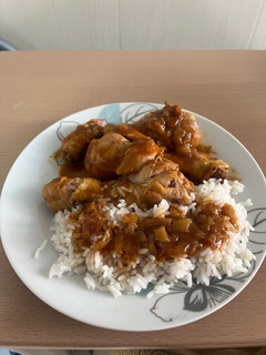 Una foto de Pollo a la Cola-Cola