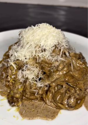Una foto de Salsa de hongos (versión restaurante)