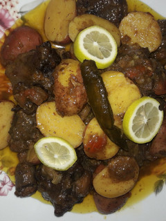 صورة لوصفة الطنجية على طريقتي