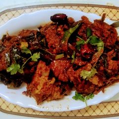 A picture of Carrot Pakoda Manchurian.