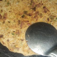 A picture of Namkin paratha.