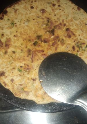 A picture of Namkin paratha.