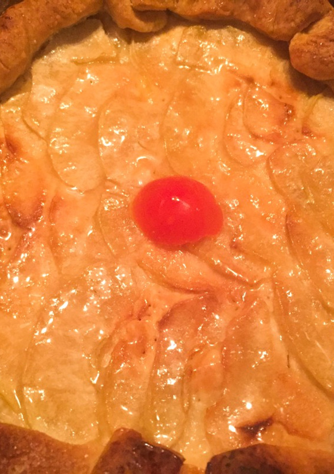 Una foto de Tarta de manzana
