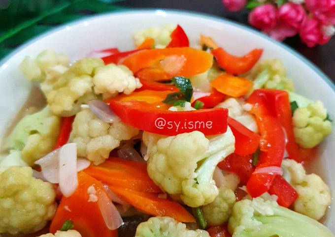 Resep Tumis Kembang Kol Saus Tiram Oleh Sy Cookpad