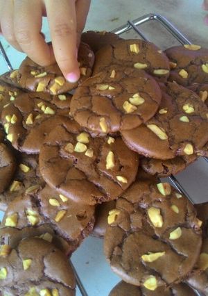 Foto resep Crunchy Brownie Cookies