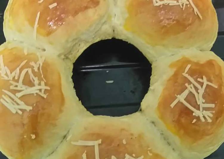 Cara Membuat Roti sobek coklat keju Gampang