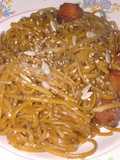 Salchipasta oriental