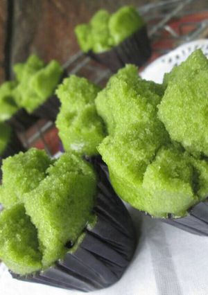 Foto resep Bolu Kukus Pandan No telur no Mixer