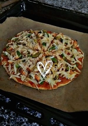 صورة لوصفة بيتزا بخبز تورتيلا 🍕