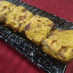 Sandwich cheese bread pakoda A picture of Sandwich cheese bread pakoda.